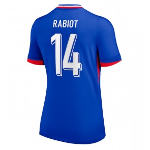 Frankrike Adrien Rabiot #14 Hemmatröja Kvinnor EM 2024 Kortärmad